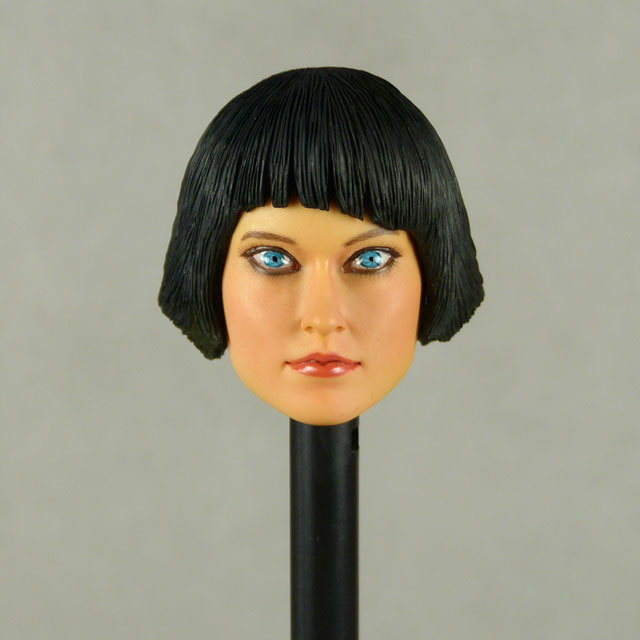 Nouveau Toys 1/6 Scale Female Head Sculpt Ouorra With Sculpted Hair - NT005 Image 1